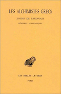 Alchimistes grecs (Les), t. IV, 1e p.